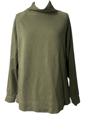 Gap Baby Terry Fun Surplus Turtleneck Sweater Green Size Small